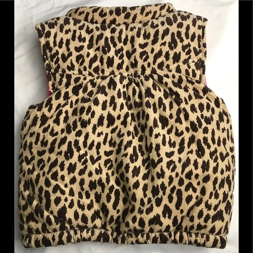 CARTERS Leopard Vest Flamingo and  shorts SONOMA 4